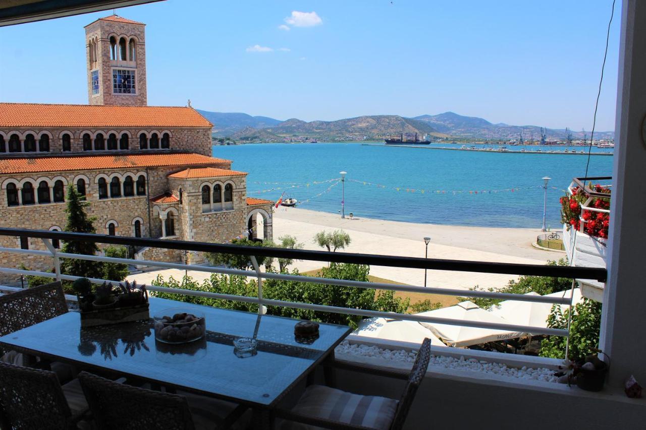 Luxury Sea View Apartamento Volos Exterior foto