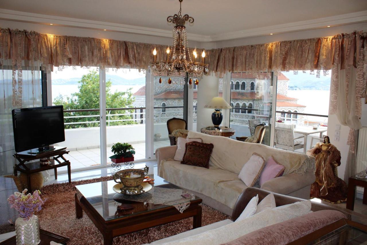 Luxury Sea View Apartamento Volos Exterior foto