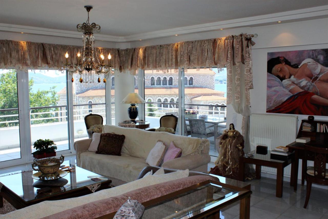 Luxury Sea View Apartamento Volos Exterior foto